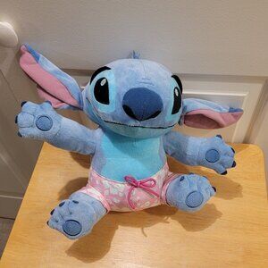 Disney's Stitch Plush with Swim Trunks / Shorts. Super Cute & Cuddly.